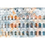 Фотообои 3D рисунок стена с арками