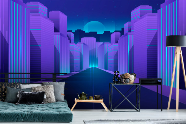 Фотошпалери 3D вулиця