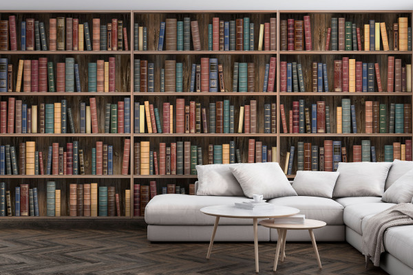 Фотообои коллекция книг