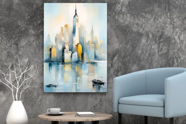 Картина Відображення мегаполісу