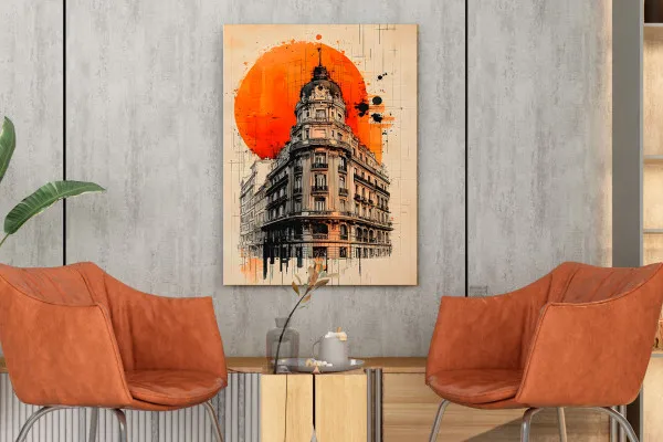 Картина Архітектурний ескіз