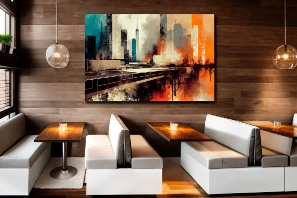 Картина Контрасти мегаполісу