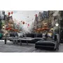 Фотошпалери 3D малюнок, вулиця і повітряні кулі