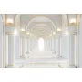 Фотошпалери білий мармуровий тунель
