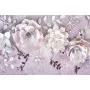Фотошпалери 3D ніжні паперові квіти