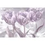 Фотошпалери ніжні тюльпани в бузкових тонах