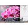 Фотошпалери яскрава рожева орхідея