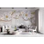 Фотошпалери фарфорові квіти і перли
