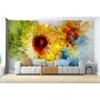 Фотошпалери соняшники в акварелі