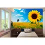Фотошпалери соняшник під блакитним небом