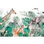 Фотошпалери дитячі тварини джунглів.