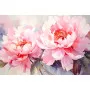 Фотошпалери акварельні півонії
