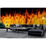 Фотошпалери язики полум'я