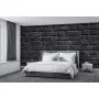 Фотошпалери чорна цегляна стіна