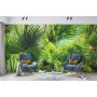 Фотошпалери тропічна зелень