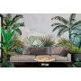 Фотошпалери мальований дизайн із тропіками.