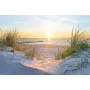 Фотошпалери море,пляж,захід сонця