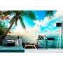 Фотошпалери пальми над хвилями