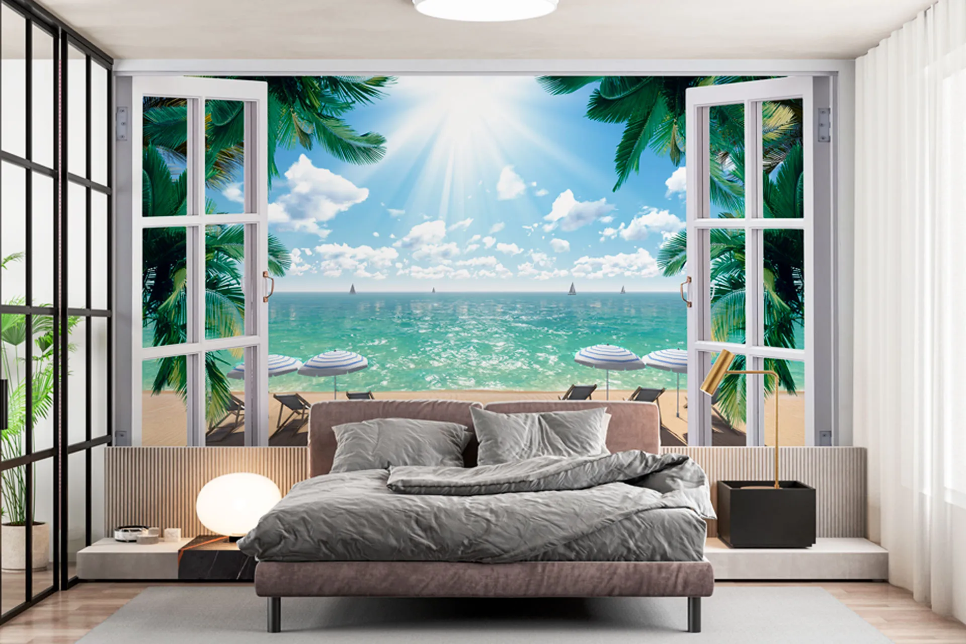 Фотошпалери вид на пляж