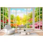 Фотошпалери літо за вікном