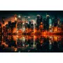 Фотошпалери сяючий мегаполіс