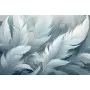 Фотошпалери пір'я в холодних тонах