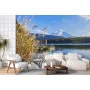 Фотошпалери прекрасний вид на озеро і гору