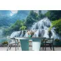 Фотошпалери панорама з водоспадом