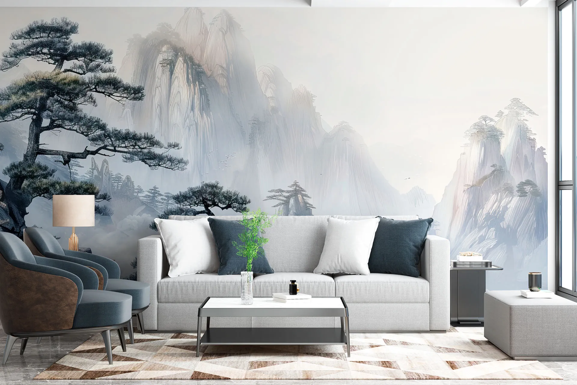 Фотошпалери скелясті гори