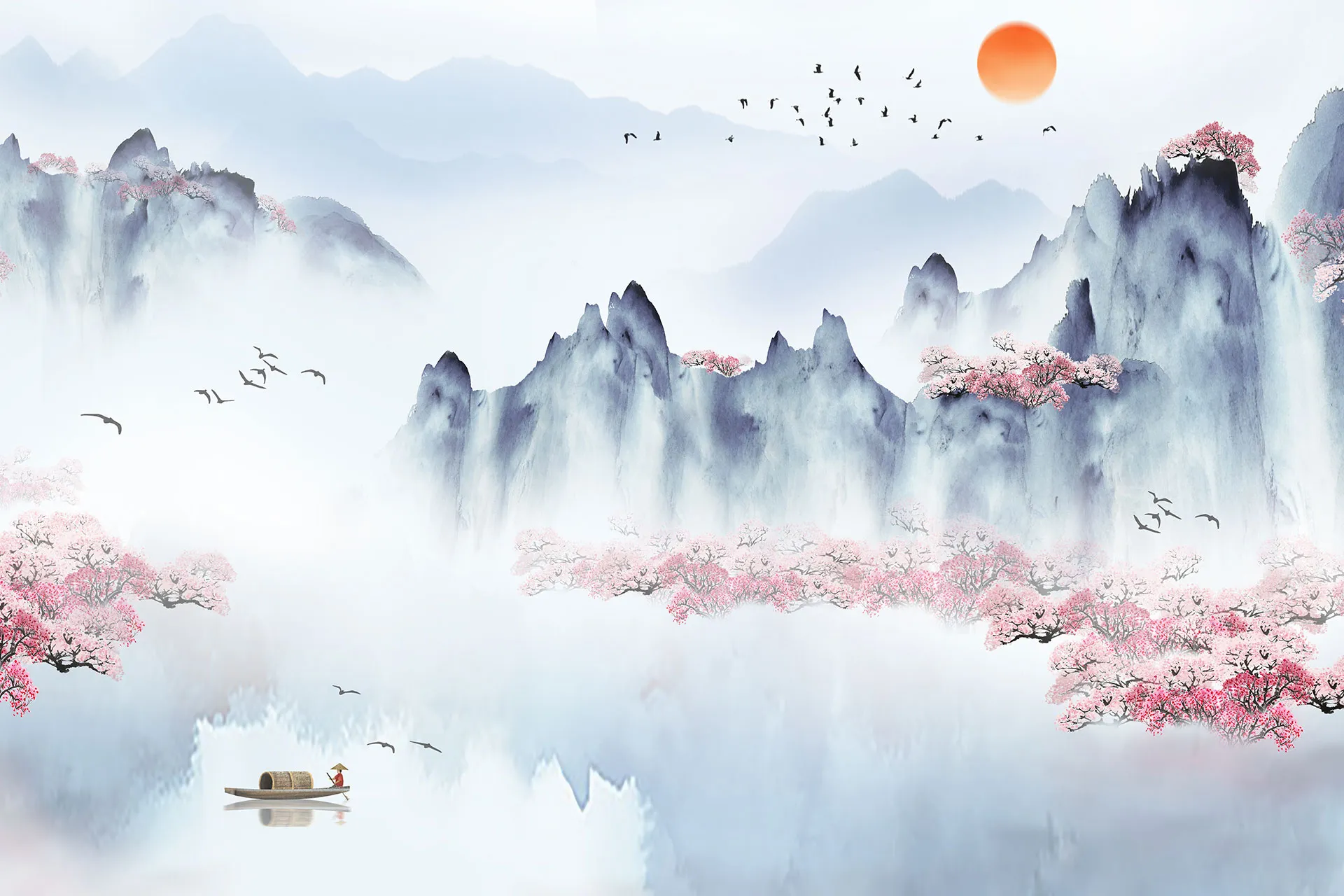 Фотошпалери японський стиль