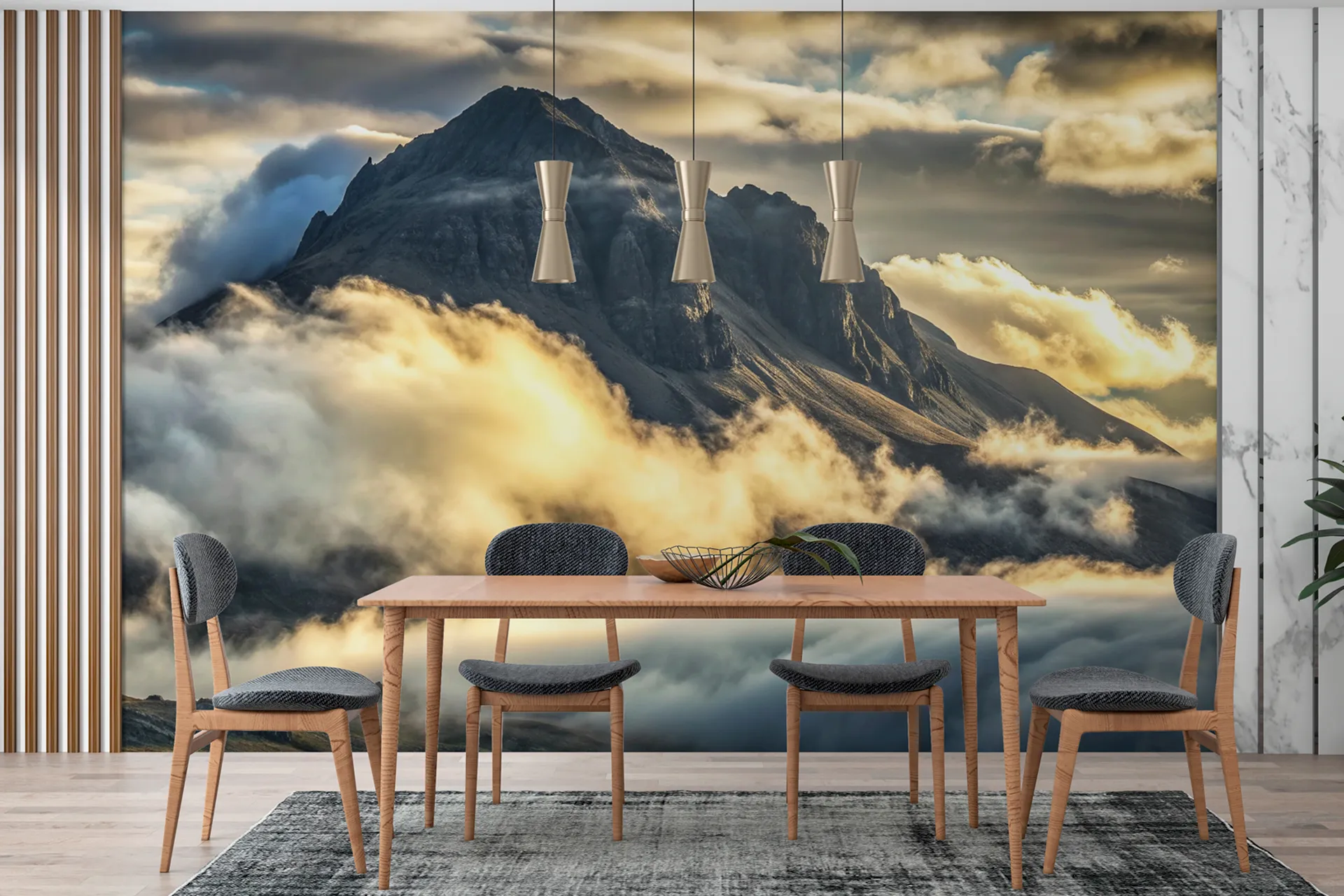 Фотошпалери скеляста вершина