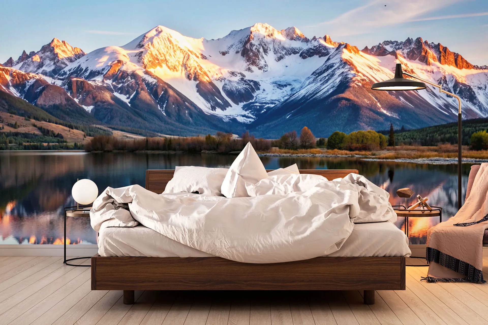 Фотошпалери вогняні вершини