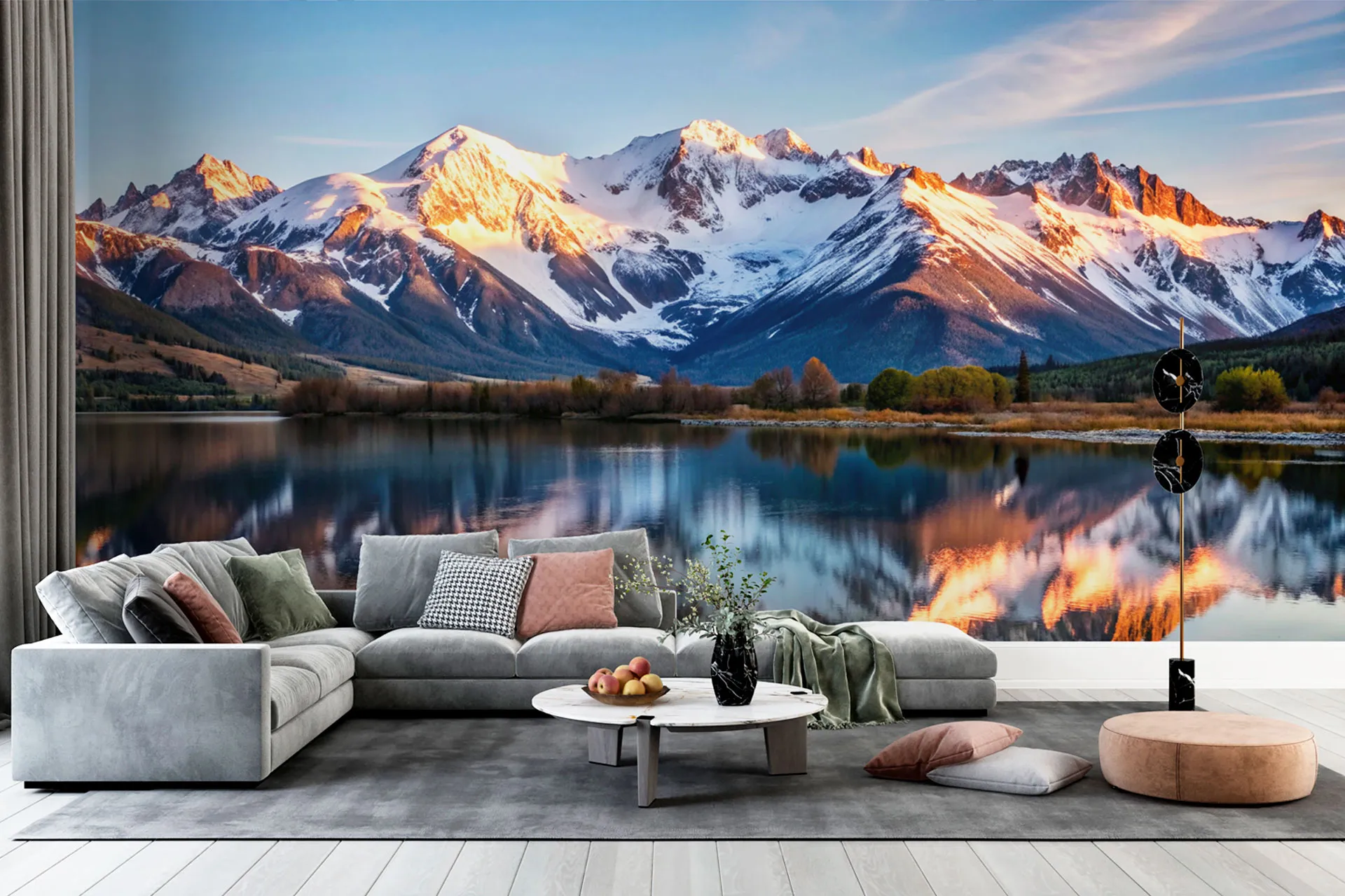 Фотошпалери вогняні вершини