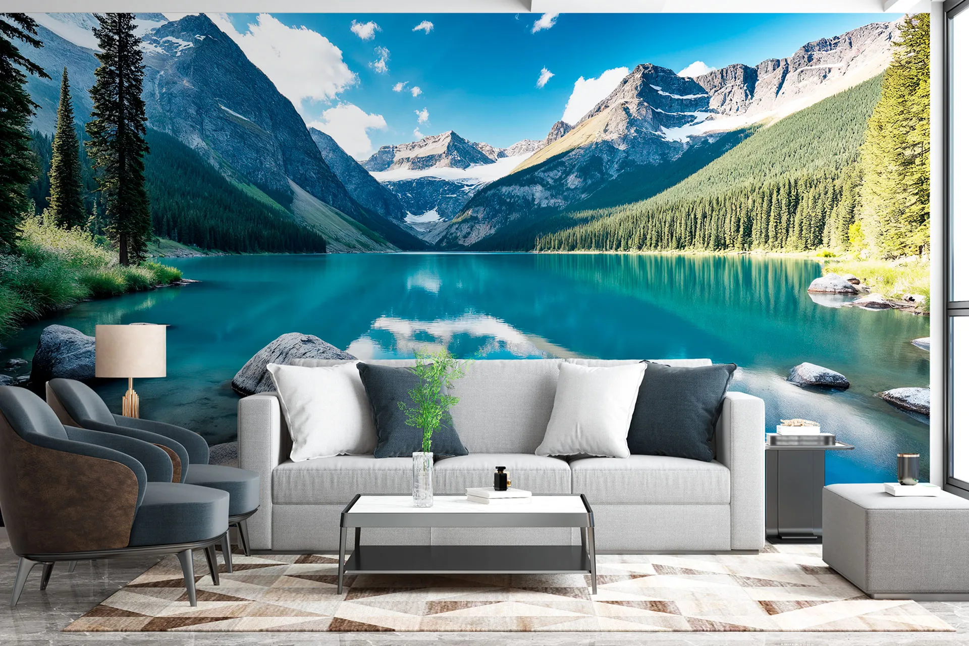 Фотошпалери гірська свіжість