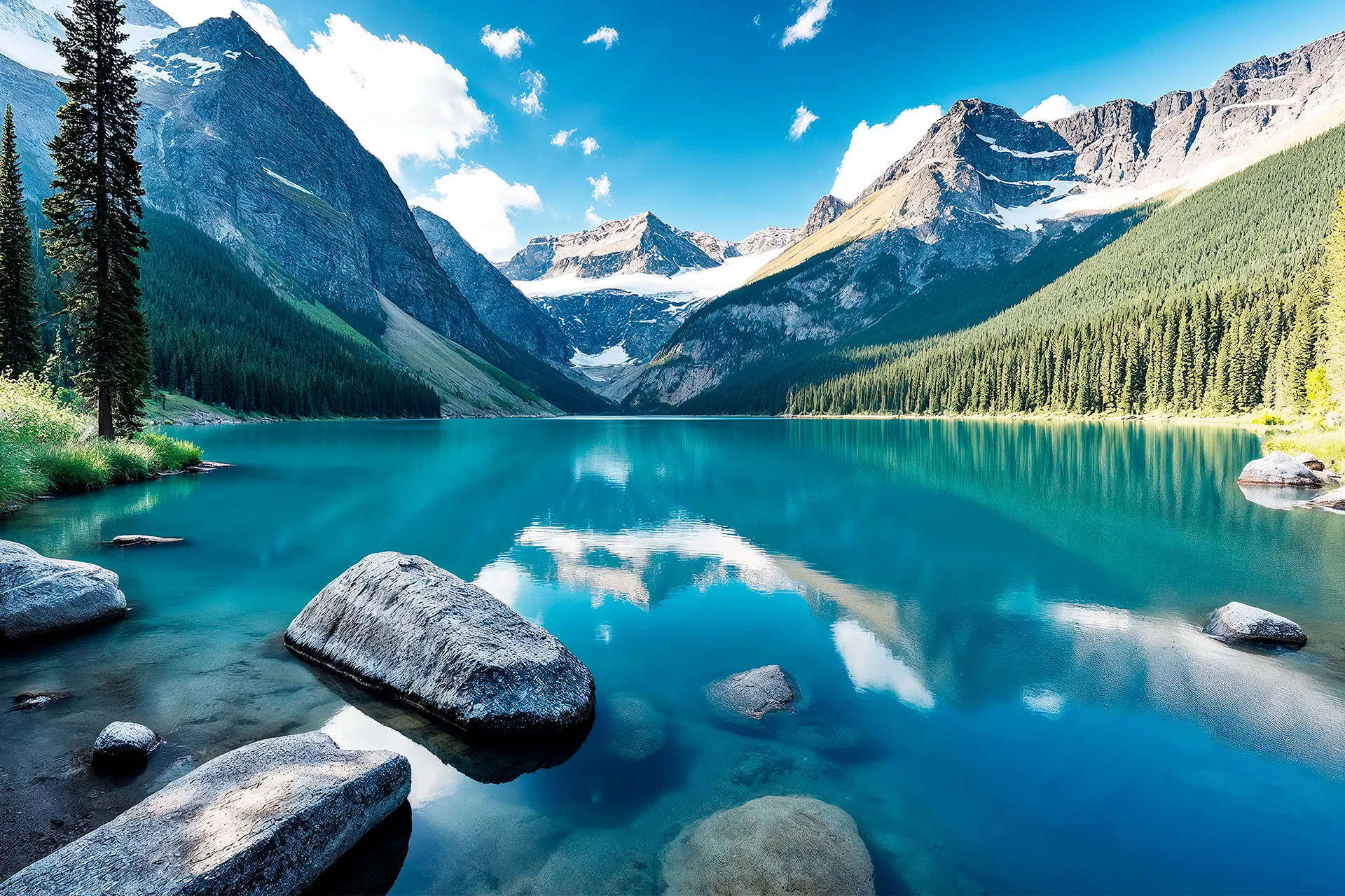 Фотошпалери гірська свіжість