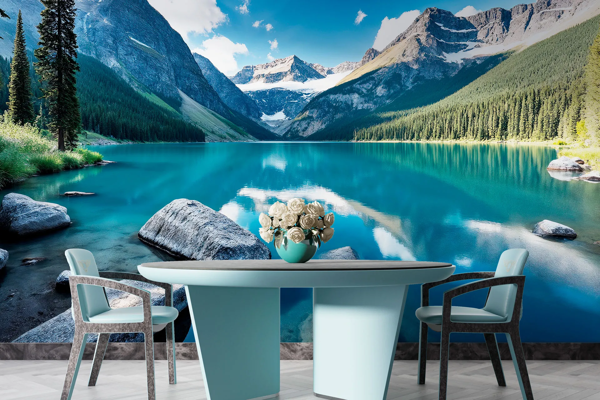 Фотошпалери гірська свіжість