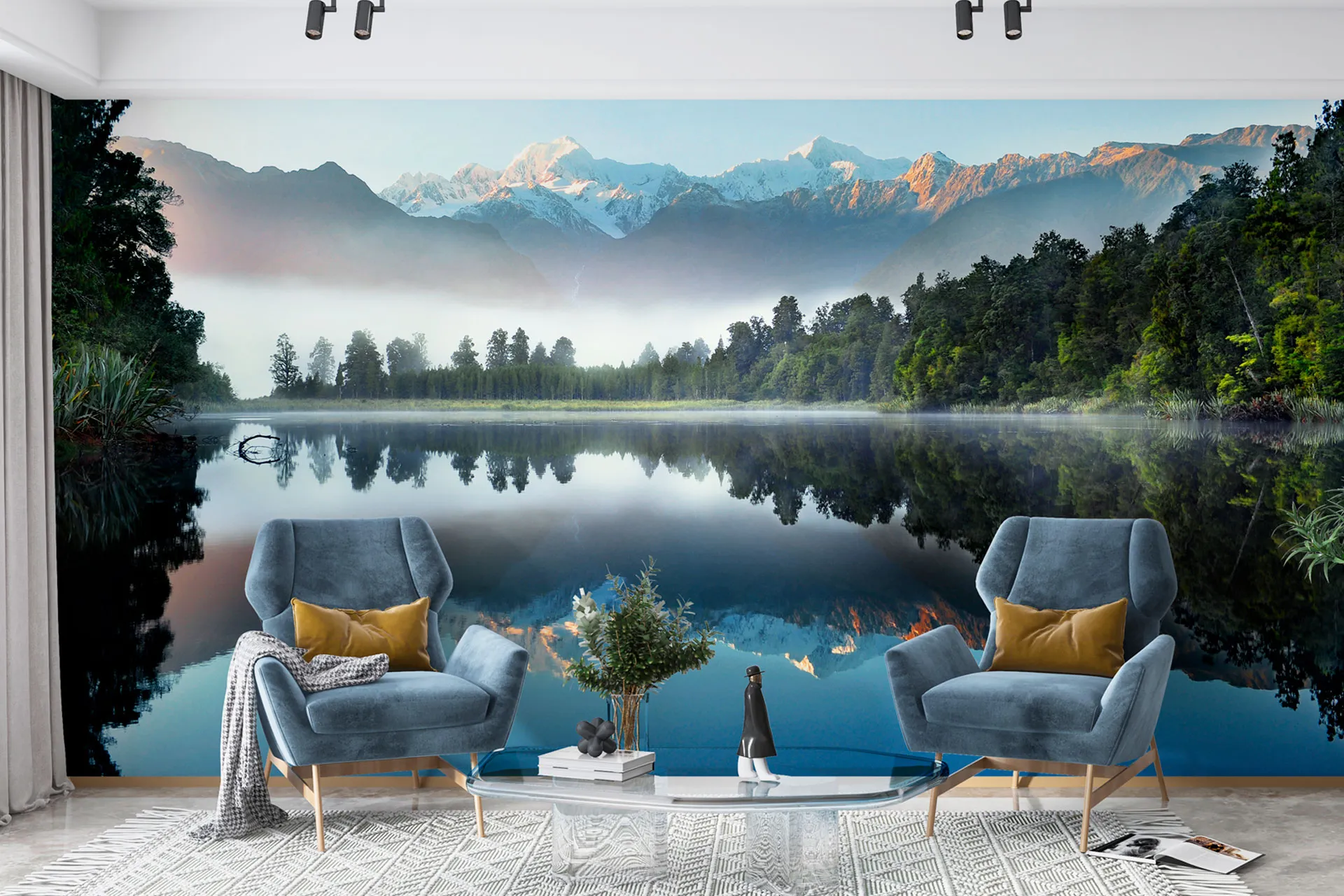 Фотошпалери дихання озера