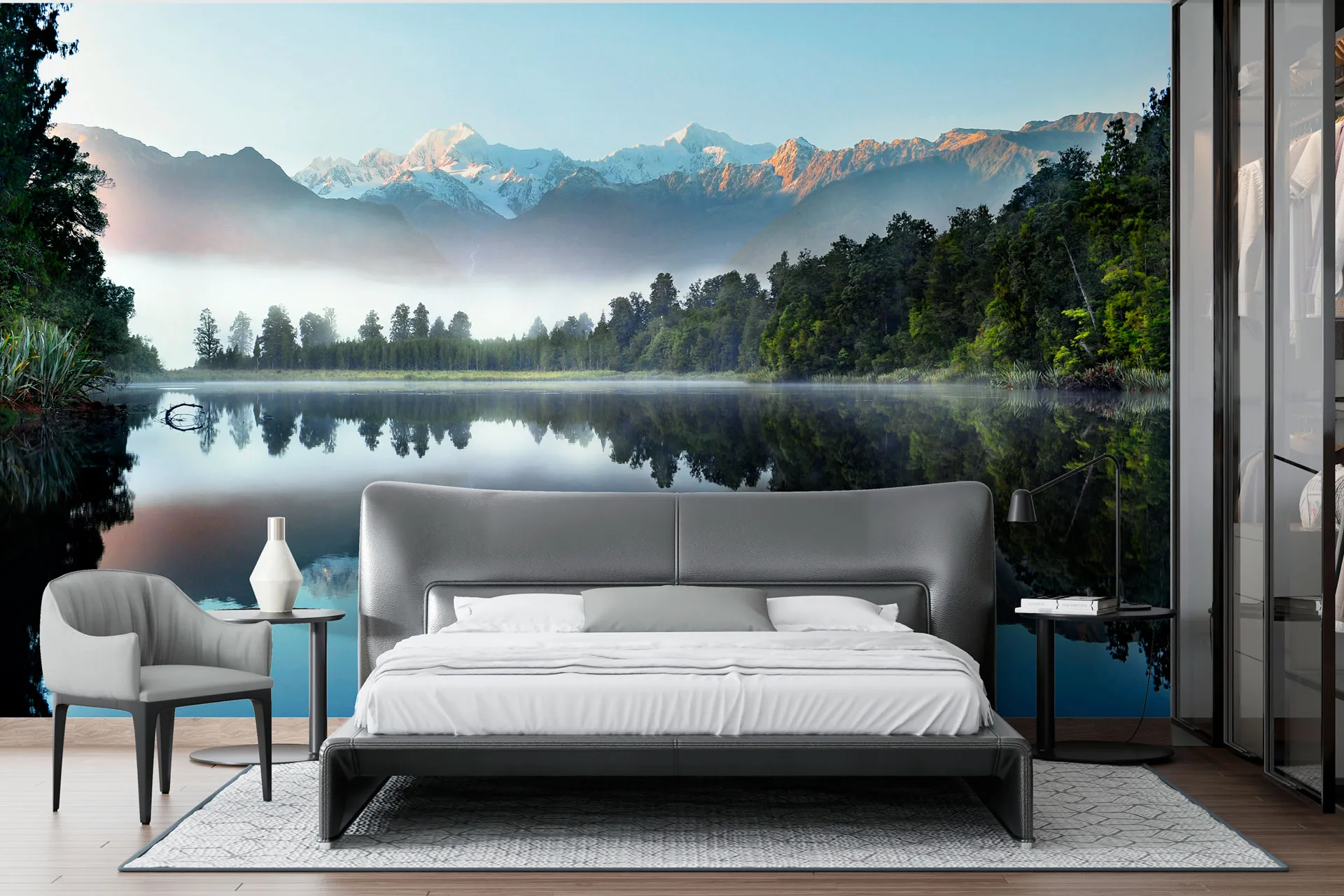 Фотошпалери дихання озера