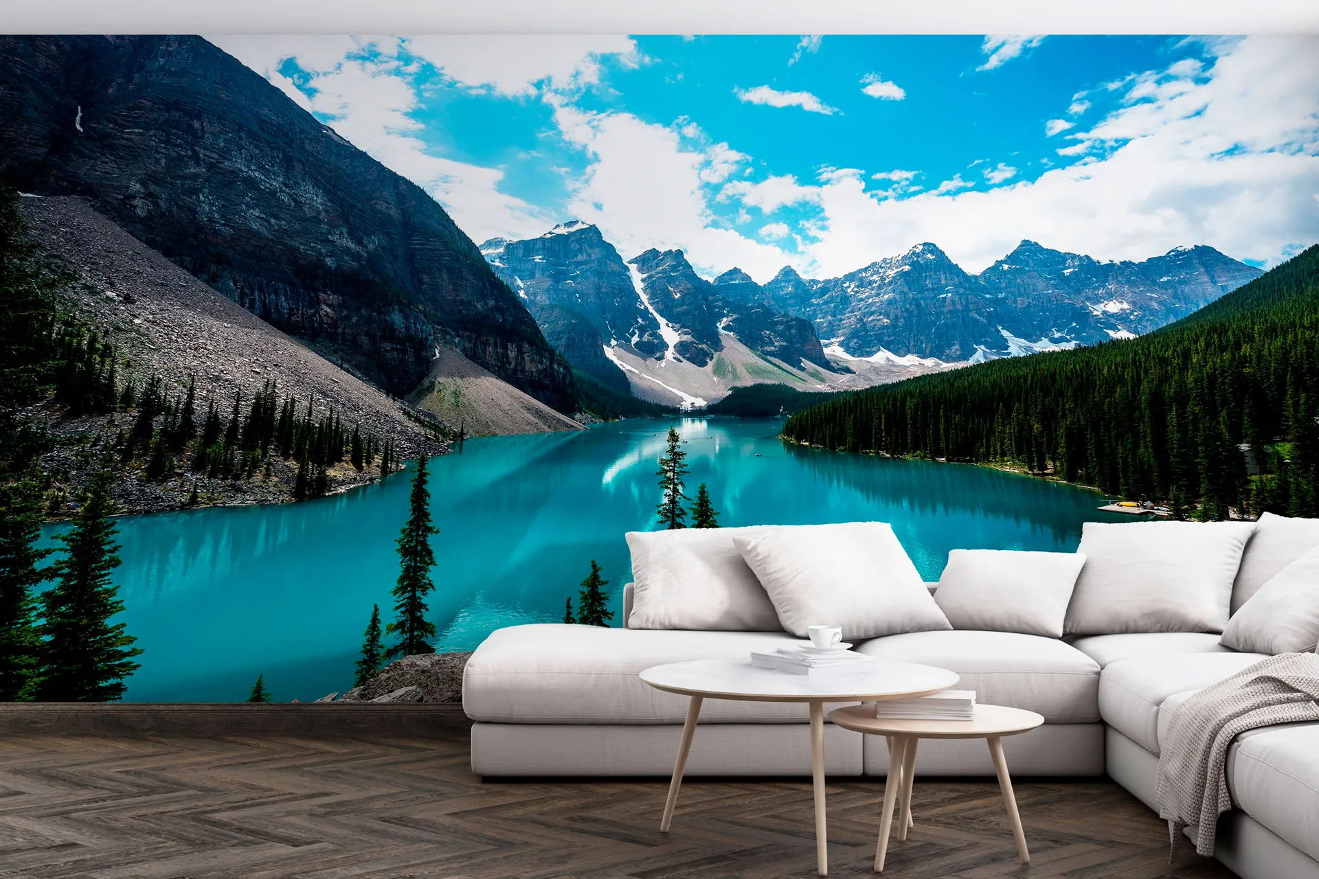 Фотошпалери вид на гори