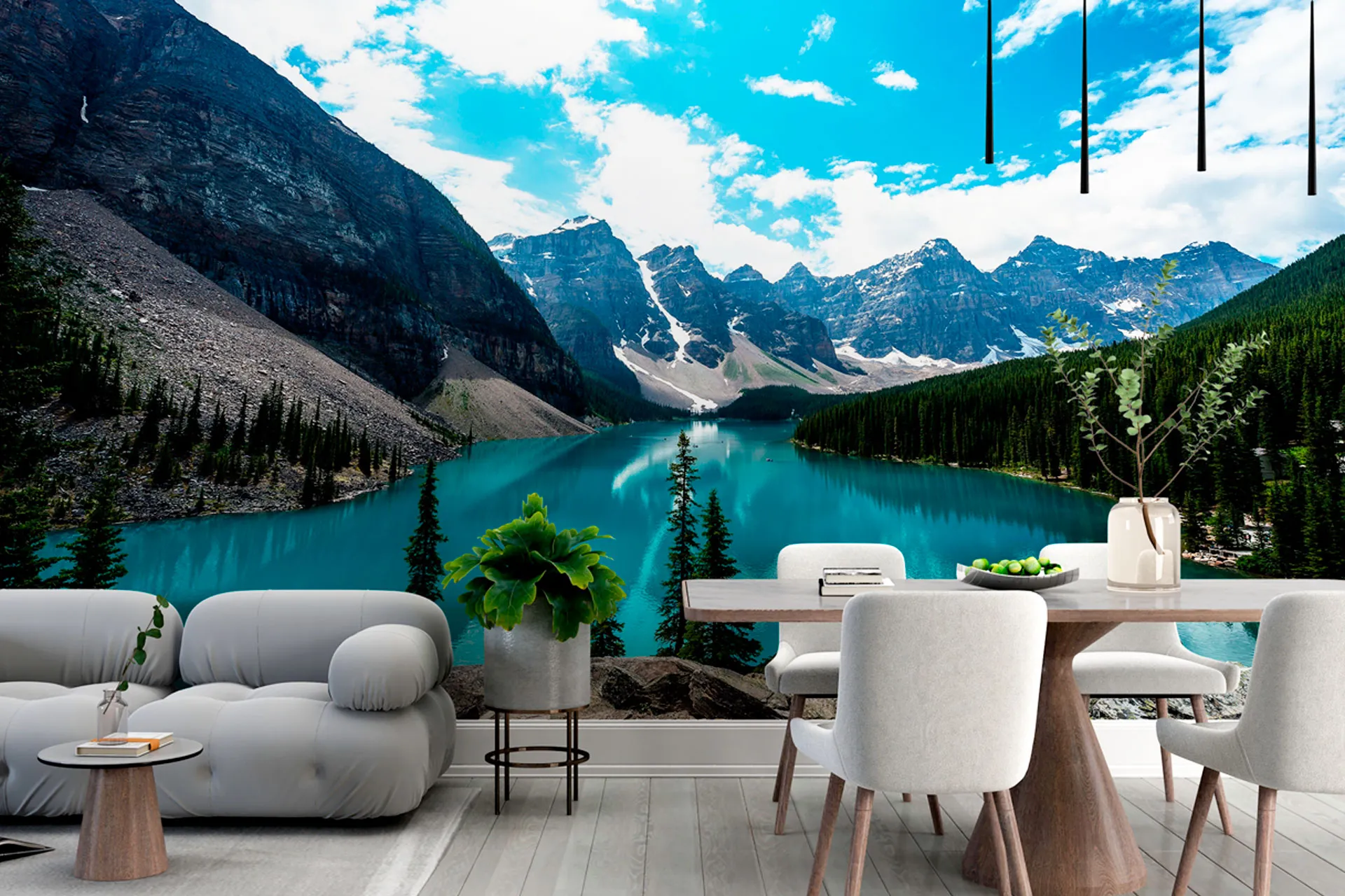 Фотошпалери вид на гори