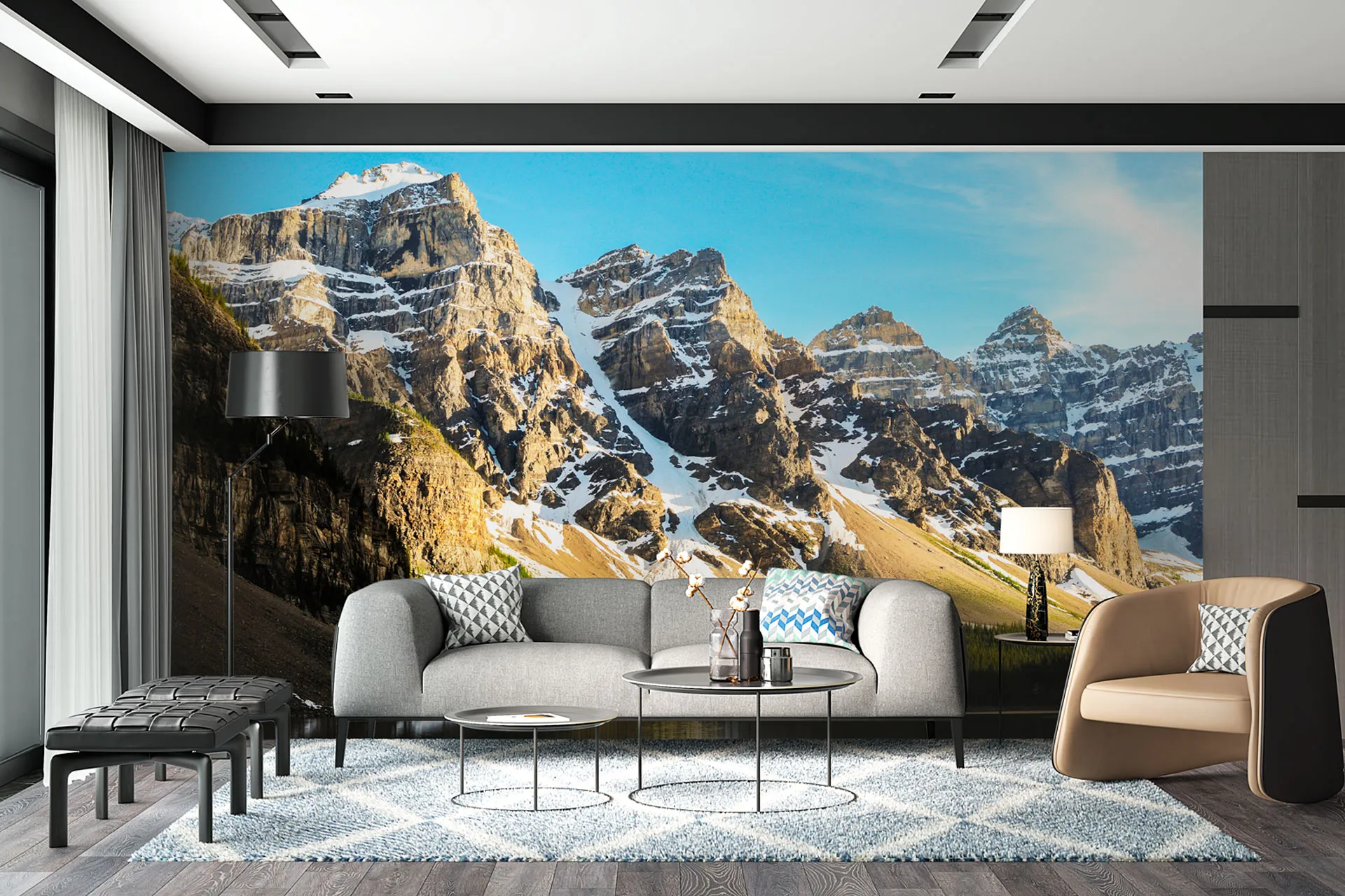 Фотошпалери скелясті вершини