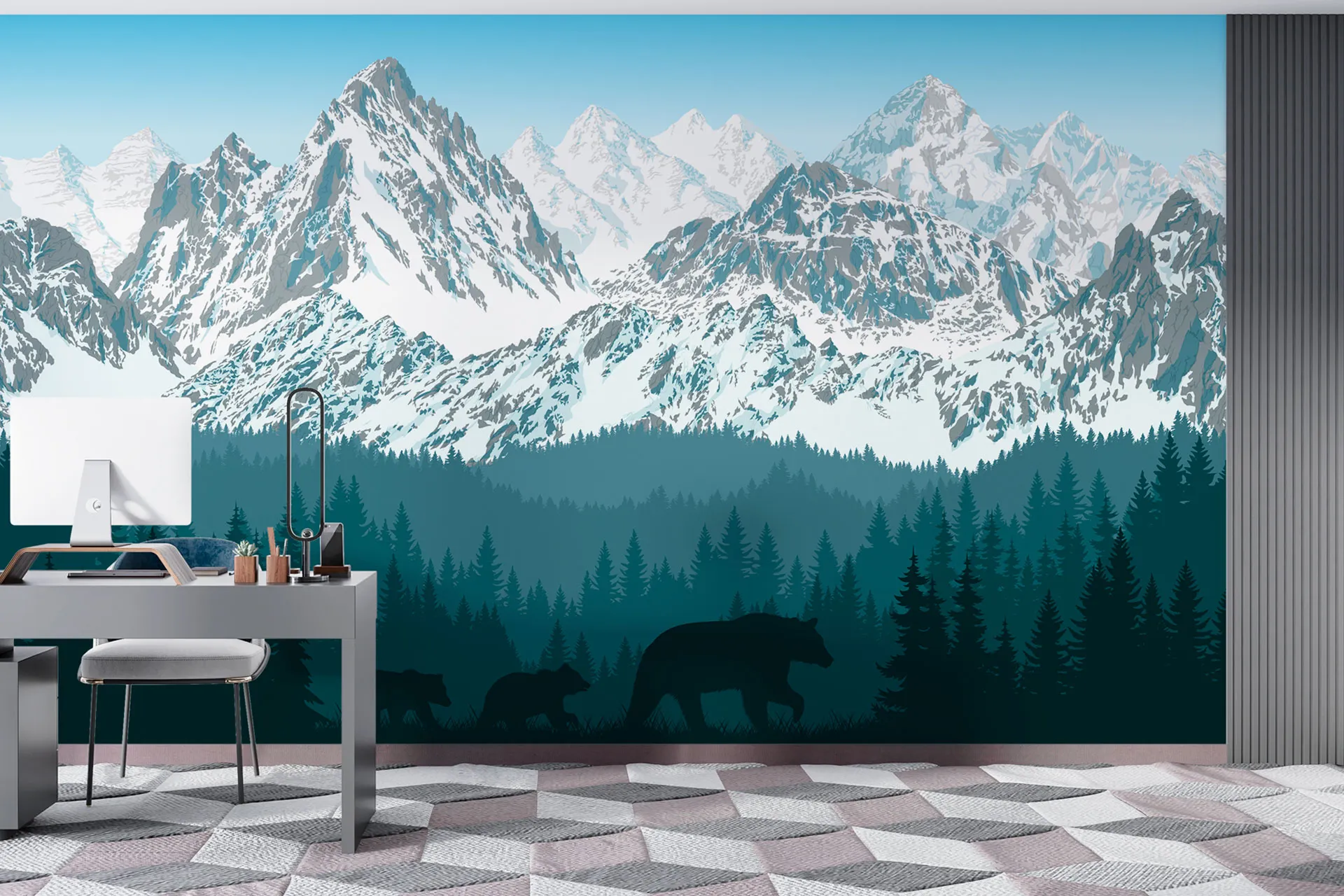 Фотошпалери тіні