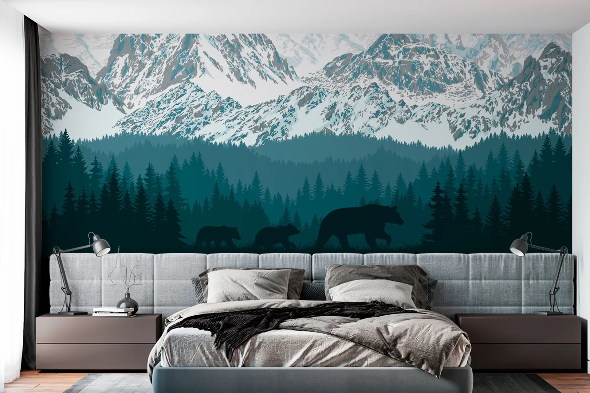 Фотошпалери тіні