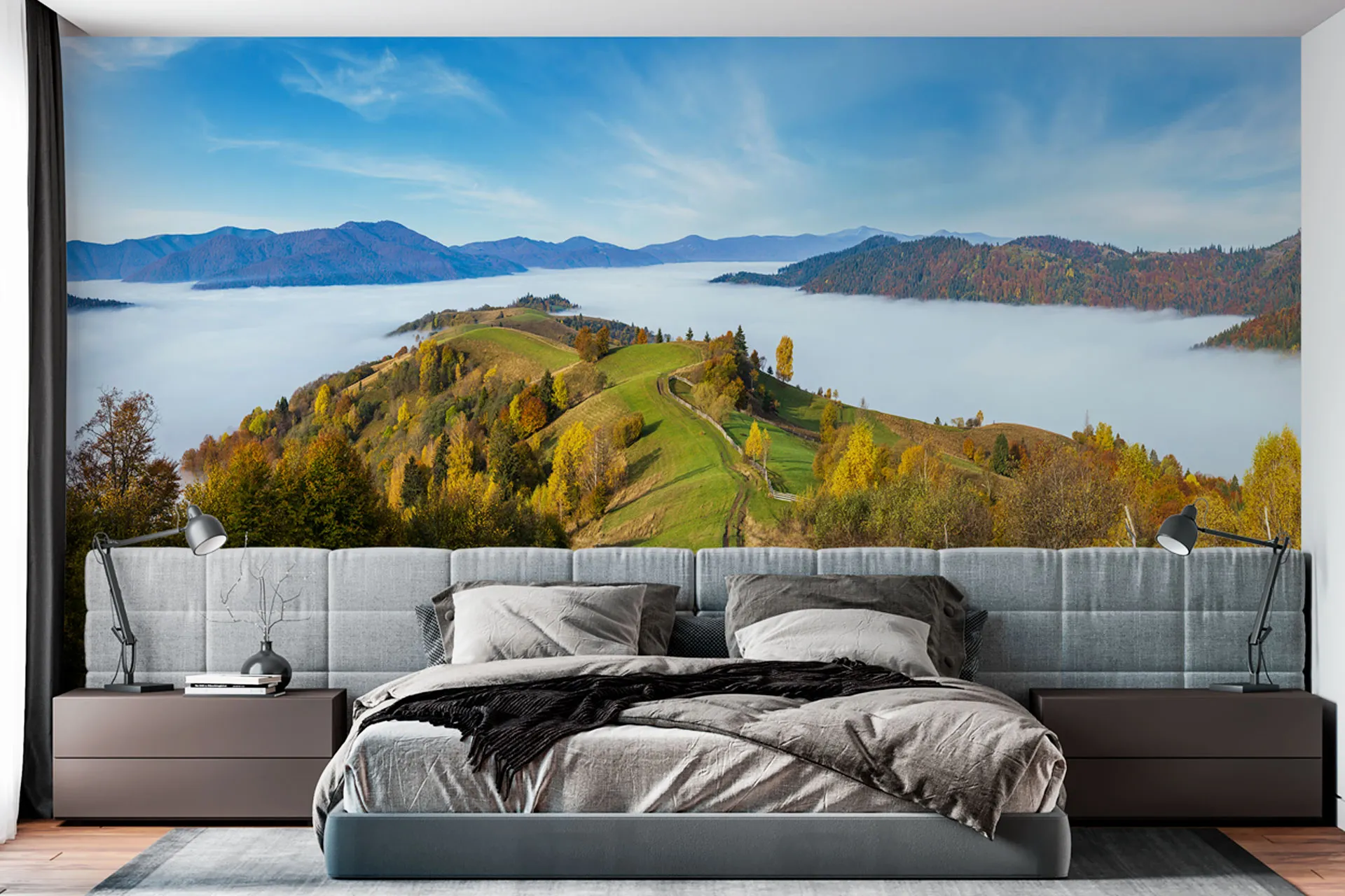 Фотошпалери серед хмар