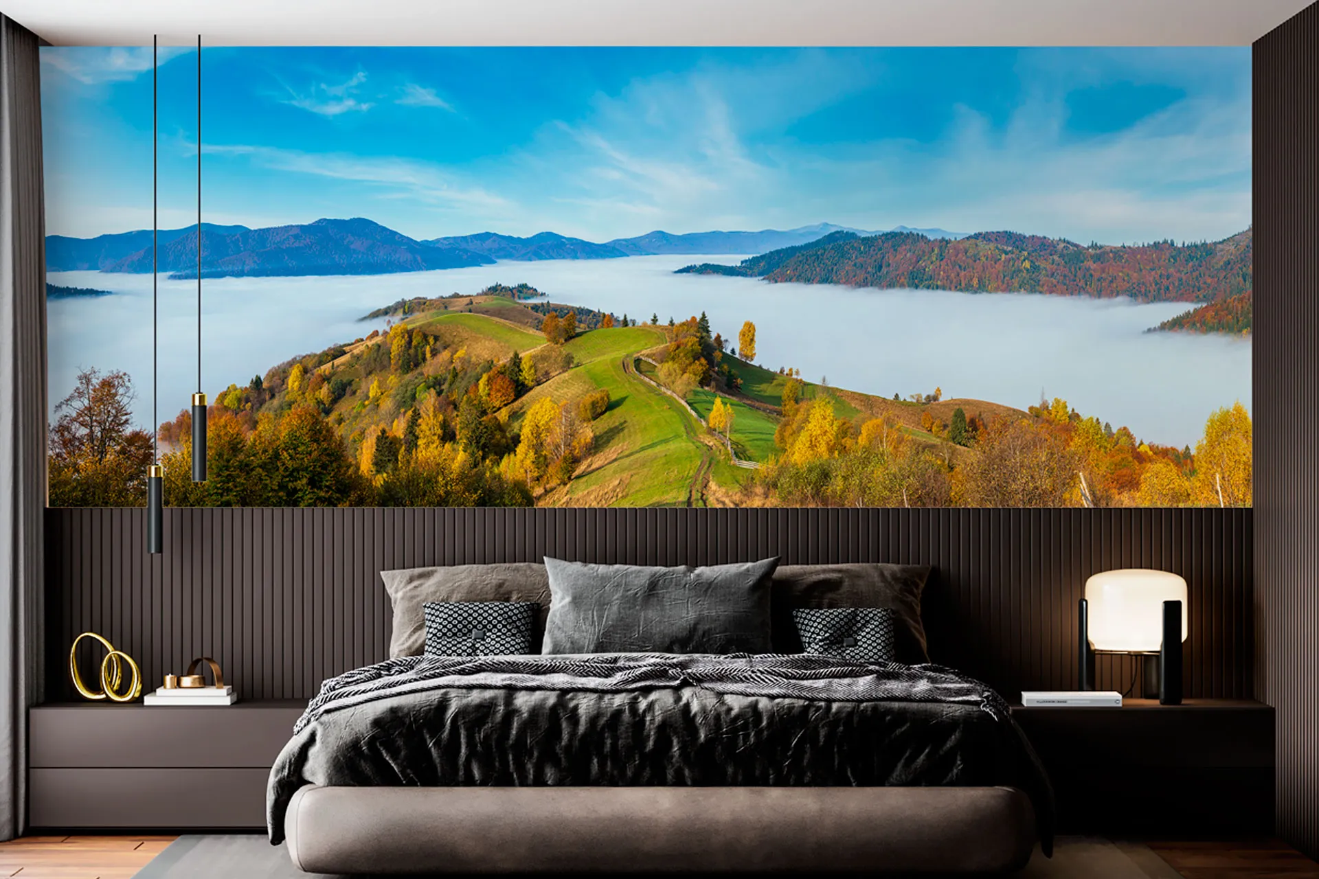 Фотошпалери серед хмар