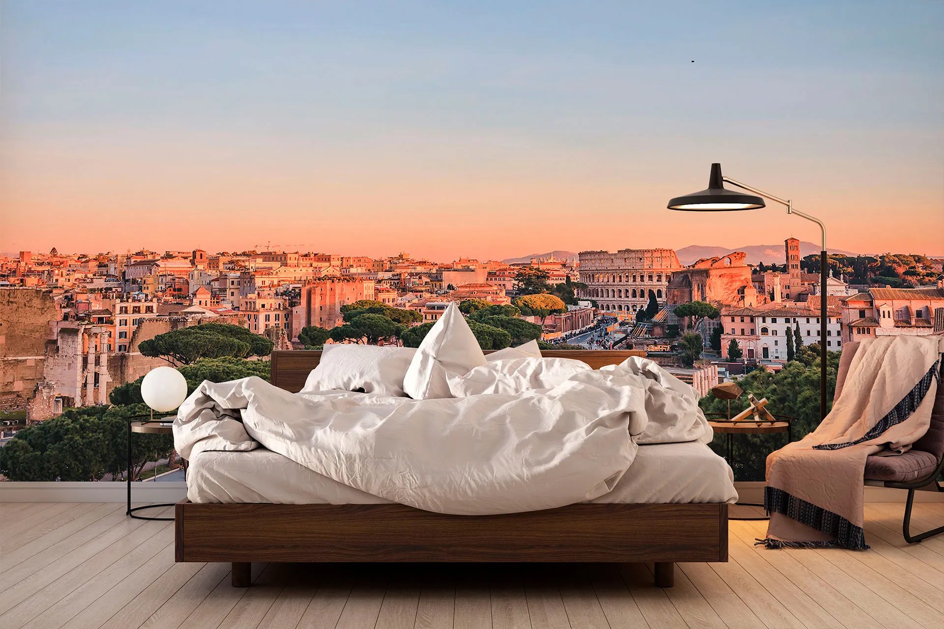 Фотошпалери пейзаж сучасного Риму.