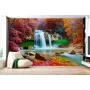 Фотошпалери фарби осені біля водоспаду