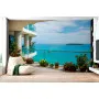 Фотошпалери сучасна тераса з видом на море