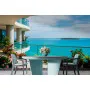 Фотошпалери сучасна тераса з видом на море