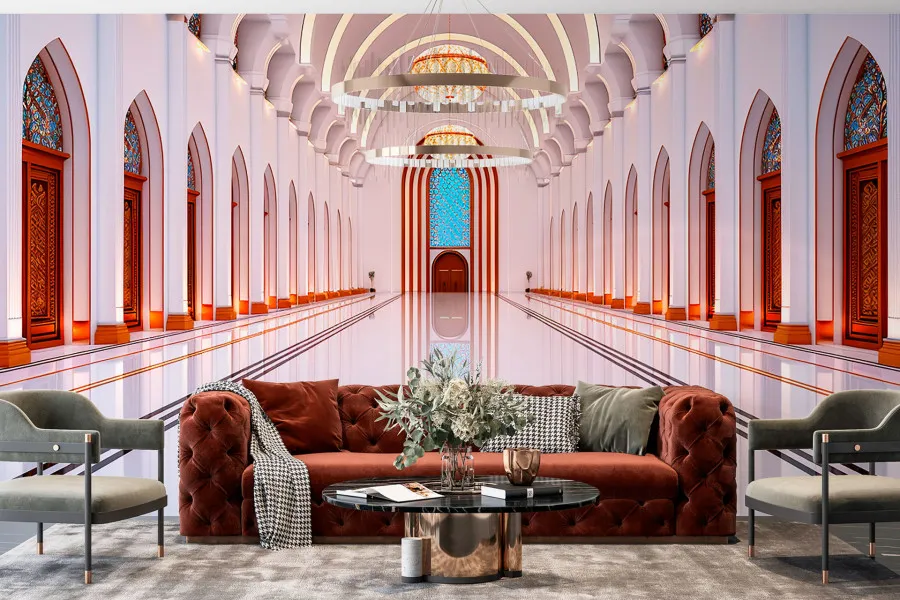 Фотошпалери східна архітектура